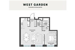 Планировка пентхауса 68 кв м