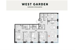 Планировка пентхауса 180 кв м