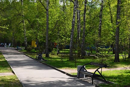 Центральный парк рядом с ЖК Ядринцевский квартал