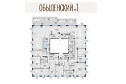 Планировка пентхауса 781 кв м