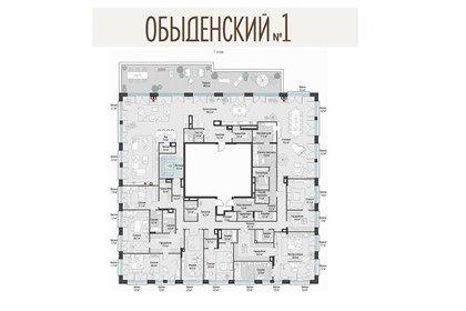 Пентхаус площадью 781 кв м