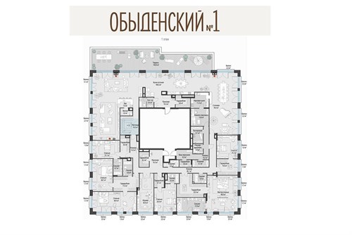 Элитный пентхаус с террасой