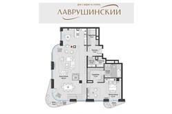 Планировка пентхауса 283 кв м
