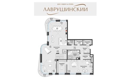 Продажа пентхауса плоадью 348 кв м