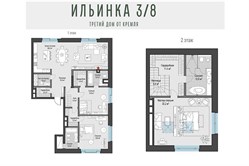 Планировка пентхауса 214 кв м