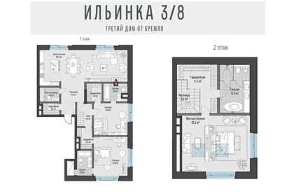 Продажа пентхауса площадью 214 кв м 