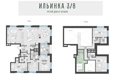 Планировка пентхауса 273 кв м